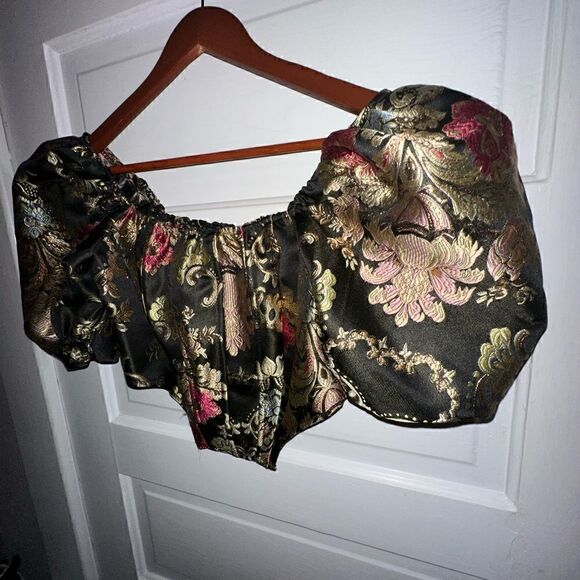 Puff Sleep Corset Top Size 4 - Picture 4 of 9